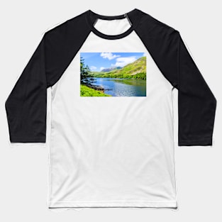 Buttermere Lake and Fell Baseball T-Shirt